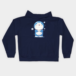 DORAEMON THE CAT Kids Hoodie